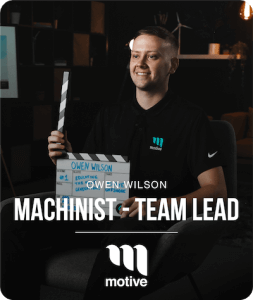 Owen Wilson Machinist Job role MOTIVE offshore